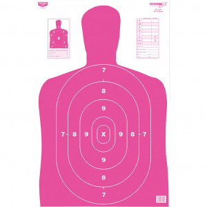 Birchwood Casey EZE-Scorer Target BC-27 Pink 23x35 in 100 pk BC-37040