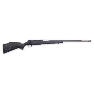 Weatherby MAM01N28NOR8B Mark V Accumark 28 Nosler 3+1 26 Spun Stainless Fluted Threaded Barrel, Graphite Black Cerakote Drilled & Tapped Steel Receiver, Monte Carlo Matte Black w/Spiderweb Synthetic Stock, 2 Muzzle Brake, Rifle