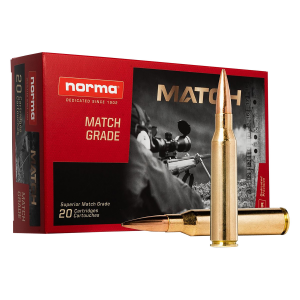 NORMA Ammunition 10185442 Dedicated Precision Golden Target Match 338 Lapua Mag 250 Gr Hollow Point Boat Tail 20 Per Box/ 10 Cs 07393923327006 206811