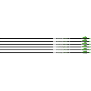 Easton Arrow Axis 5Mm 400 6-Pack W/ 2 in Blazer Vanes 619389
