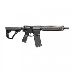DANIEL Defense Mk18, Semi-auto Rifle, 223 Rem/556nato, 10.3 In Cold Hammer Forged Chrome Lined Barrel, 1:7 Twist, Black Finish, DANIEL Defense Stock/grip, 32rd, Flat Dark Earth DANIEL Defense Ris Ii Handguard, 1-32rd DANIEL Defense Mag 02-088-17024