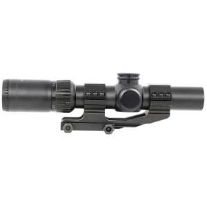 TacFire SC1424G2D SC1424-G2-D Black 1-4x 24mm Illuminated Red Dot Reticle, Rifle Scope - Tacfire