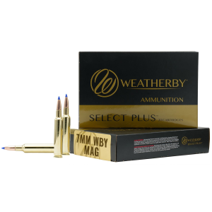 WEATHERBY N7mm160pt Select Plus 7mmwthbymag 160gr Nosler Spitzer Partition 20 Per Box/10 Case Centerfire, Rifle Ammunition