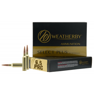 therby F65PRC130SCO Select Plus 6.5 PRC 130 Gr Swift Scirocco 20 Per Box/ 10 Case Ammo