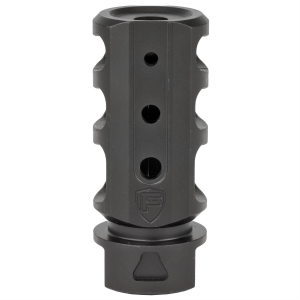 Fortis Manufacturing AR15-RED-M2-BLK, Inc. RED Muzzle Brake, 5.56MM, Fits AR15, Black Finish AR15-RED-M2-BLK