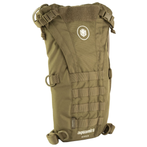 Aquamira Tactical Rigger, 2 Liter, Pressurized Reservoir Backpack, Coyote 85413 - Aquamira