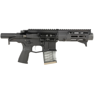 Maxim Defense MXM50823 PDX 505-SPS 300 Blackout 20+1 5.50 in Barrel, Hate Brake Muzzle Booster Under M-LOK Handguard, Aluminum Receiver w/Black Finish, Black SCW System, Includes 1 20rd, Magazine, Pistol
