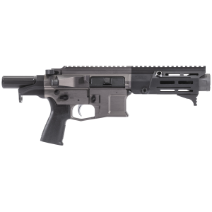 Maxim Defense MXM50841 PDX 505-SPS 5.56x45mm NATO 20+1 5.50 in Barrel, Hate Brake Muzzle Booster Under M-Lok Handguard, Aluminum Receiver w/Urban Grey Finish, Urban Grey SCW System, Includes 1 20rd, Magazine, Pistol