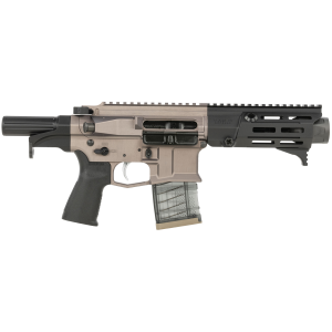 Maxim Defense MXM50842 PDX 505-SPS 300 Blackout 20+1 5.50 in Barrel, Hate Brake Muzzle Booster Under M-Lok Handguard, Aluminum Receiver Urban Grey Finish, Urban Grey SCW System, Includes 1 20rd, Magazine, Pistol