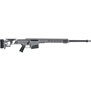 Barrett 18486 MRAD 300 Norma Mag 10+1 26 Fluted Barrel, Tungsten Gray Cerakote Aluminum Receiver, Tungsten Gray Side Fold Stock w/Adj Comb, Adj Match Grade Two-Stage Trigger, Ambi Safety & Magazine Release, Optics Ready, Rifle