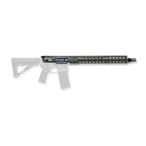 Radian Weapons Complete Upper, 223 Wylde, 16 in Barrel, 1:8 Twist, SilencerCo ASR Flash Hider, Mid Length Gas, 15 in MLOK Handguard, Radian Raptor-SD Charging Handle, Radian Enhanced Bolt Carrier Group, Cerakote Finish, Gray, Fits AR-15 R0471