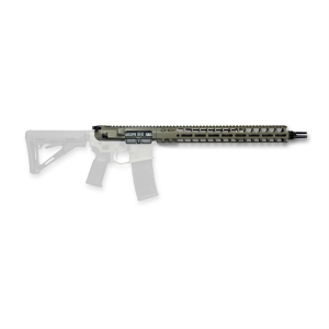 Radian Weapons Complete Upper, 223 Wylde, 16 in Barrel, 1:8 Twist, SilencerCo ASR Flash Hider, Mid Length Gas, 15 in MLOK Handguard, Radian Raptor-SD Charging Handle, Radian Enhanced Bolt Carrier Group, Cerakote Finish, Olive Drab Green, Fits AR-15 R0474