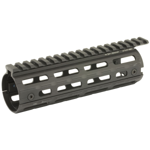 Leapers MTU001SSM, Inc. - UTG UTG PRO Super Slim Drop In MLOK Rail System, AR-15, Carbine Length, Black MTU001SSM - Leapers