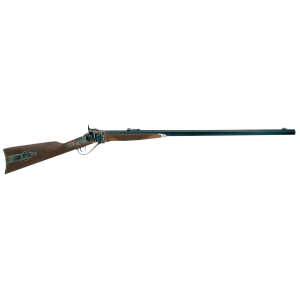 Taylors & Company 220012 1874 Down Under 45-70 Gov Caliber with 1rd Capacity, 32 in Blued Barrel, Color Case Hardened Metal Finish & Oiled Walnut Stock Right Hand (Full Size), Rifle