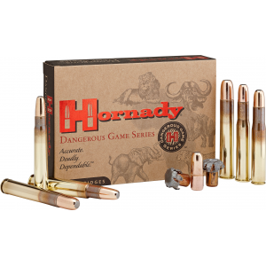 HORNADY 82336 Dangerous Game 375 Ruger 300 Gr Dgx Bonded 20 Per Box/ 6 Cs