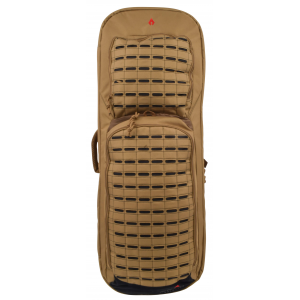 Advance Warrior Solutions FR36RBPBL/GR Frame 36 in L Backpack with Side Handle, Tan Polyester for Tactical Rifle, Molle Front