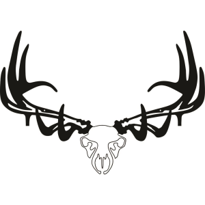 Raxx Bow Hanger Elk Skull - Raxx