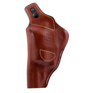 Hunter Company 1145 Pro-Hide High Ride OWB Brown Leather Belt Slide Fits S&W Governor Right Hand, Holster - Hunter