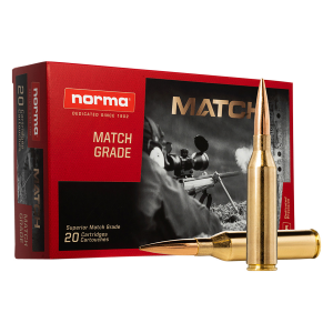 NORMA Ammunition 20174602 Dedicated Precision Golden Target Match 300 NORMA Mag 230 Gr Hollow Point Boat Tail 20 Per Box/ 10 Cs 07393923316550 206794