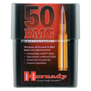Hornady 8270 Match 50 BMG 750 gr Hornady A Max 10 Per Box/ 10 Cs