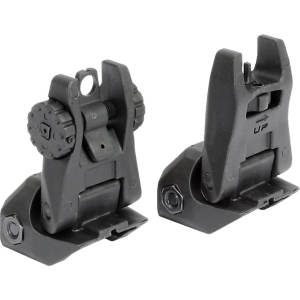 Rock River Arms NSP Flip-Up Sight Set Black Front and Rear AR0169USET
