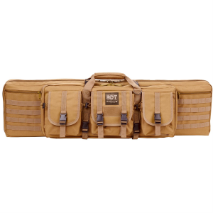 Bulldog Cases Deluxe Double Rifle, Rifle Case, 42 in, Nylon, Tan BDT37-42T