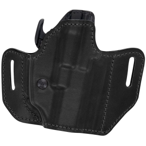 Bianchi 54501 Allusion Assent Pro-Fit OWB Size 04 Black Leather Belt Slide Fits Springfield XD Fits Sig P220 Fits FN FNP Right Hand
