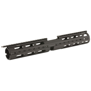Leapers, Inc. - UTG Handguard, Fits AR Rifles, 15 in Super Slim Drop-in, Black, Includes two 2-Slot and two 4-Slot rail sections MTU015SS - Leapers