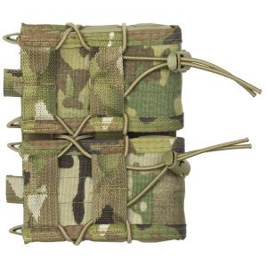 High Speed Gear Double Rifle TACO 11TA02MC, Dual Mag Pouch, Molle, Fits Most Rifle Mags, Hybrid Kydex and Nylon