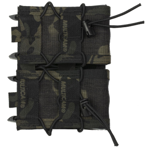 High Speed Gear Double Rifle TACO 11TA02MB, Dual Mag Pouch, Molle, Fits Most Rifle Mags, Hybrid Kydex and Nylon
