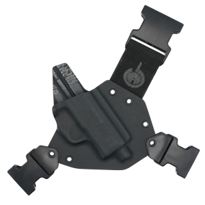 GunfightersINC Ronin, Outside Waistband Holster, Fits Sig P365X/XL, Kydex Construction, Black, Right Hand RO-SIGP365X-0101111