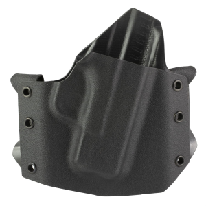 GunfightersINC Ronin, Outside Waistband Holster, Fits Springfield Hellcat, Kydex Construction, Black, Right Hand RO-HELLCAT-0101111