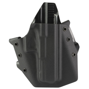 GunfightersINC Ronin, Outside Waistband Holster, For Glock 17/22, Kydex Construction, Black, Right Hand RO-G17-0101111