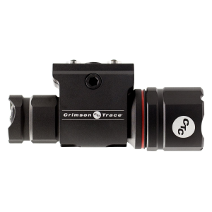 Crimson Trace 0185601 Tactical Weapon Light For Rail Equipped Long Gun 500 Lumens Output White CREE XPL LED Light Picatinny/Keymod/M-LOK Mount Black Anodized Aluminum