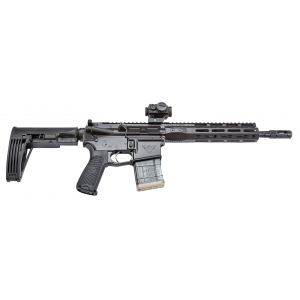 Wilson Combat TRPEP300HBL Protector Elite 300 HAM'R 11.30 in 20+1 Black Hard Coat Anodized, Black Armor-Tuff No Brace, BCM Starburst Gunfighter Grip