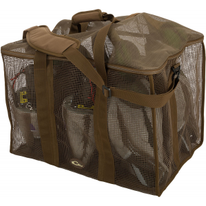 Drake Waterfowl DA370006M Decoy Bag Floater 6 Slot Motion Brown Vinyl-Coated Mesh