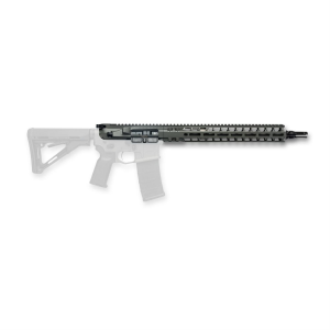 Radian Weapons Complete Upper, 223 Wylde, 14.5 in Pinned (16 in OAL) Barrel, 1:8 Twist, Dead Air Muzzle Device, Mid Length Gas, 14 in MLOK Handguard, Radian Raptor-SD Charging Handle, Radian Enhanced