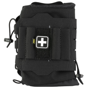 High Speed Gear Reflex 12RHX0BK, Hanger Pouch System, Velcro Attatchment, Nylon, Black 12RHX0BK