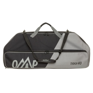 October Mountain Tioga 40 Bow Case Black/Grey - October Mountain