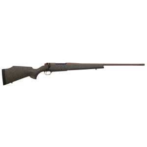 Weatherby MWL01N257WR8B Mark V Weathermark LT 257 Wthby Mag 3+1 26in Flat Dark Earth Cerakote Flat Dark Earth Speckled Green Fixed Monte Carlo Stock Right Hand (Full Size) - Weatherby