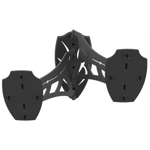 Skullhooker SKH-DSM-BLK Dual Shoulder Mount Mounting Kit Wall Mount Steel Black Small/Mid-Size Game
