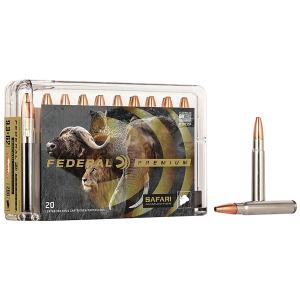 Federal P9362SA Premium Safari Cape-Shok 9.3mmx62 Mauser 286 gr Swift A Frame 20 Per Box/ 10 Cs