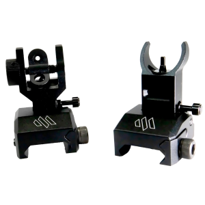 Meta Tactical Llc MTABUS Front And Rear Backup Sights Black for AR-15 - Meta Tactical