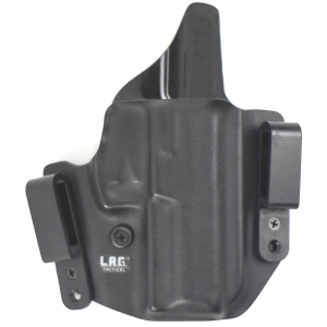 L.A.G. Tactical 19012, Inc. Defender Series, OWB/IWB Holster, Fits IWI Masada Slim, Kydex, Right Hand