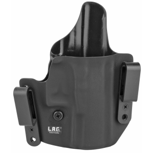 L.A.G. Tactical 5004, Inc. Defender Series, OWB/IWB Holster, Fits Walther PPQ, Kydex, Right Hand