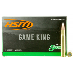 HSM 300RUM14N Game King 300 RUM 200 gr Sierra GameKing Spitzer Boat Tail 20 Per Box/ 20 Cs