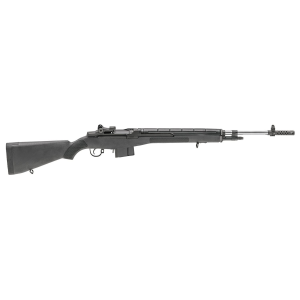 Springfield Armory MA9826C65CA M1A Loaded *CA Compliant 6.5 Creedmoor 10+1 22 in Stainless Medium National Match Barrel, Black Parkerized Steel Receiver, Black Synthetic Fixed Stock, Rifle