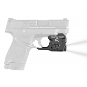 Crimson Trace 0182501 Lightguard S&W M&P Shield/M2.0 For Handgun 110 Lumens Output White LED Light Trigger Guard Mount Black Anodized Polymer