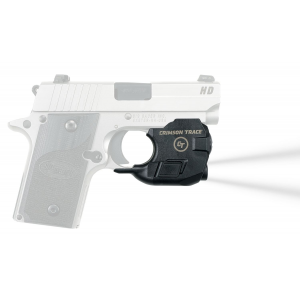 Crimson Trace 0183201 Lightguard For Handgun Sig P238/P938 110 Lumens Output White LED Light Trigger Guard Mount Matte Black Polymer