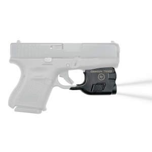 Crimson Trace 0183301 Lightguard Matte Black Polymer Compatible w/Glock 26/27/33 Handgun 110 Lumens White LED Bulb
